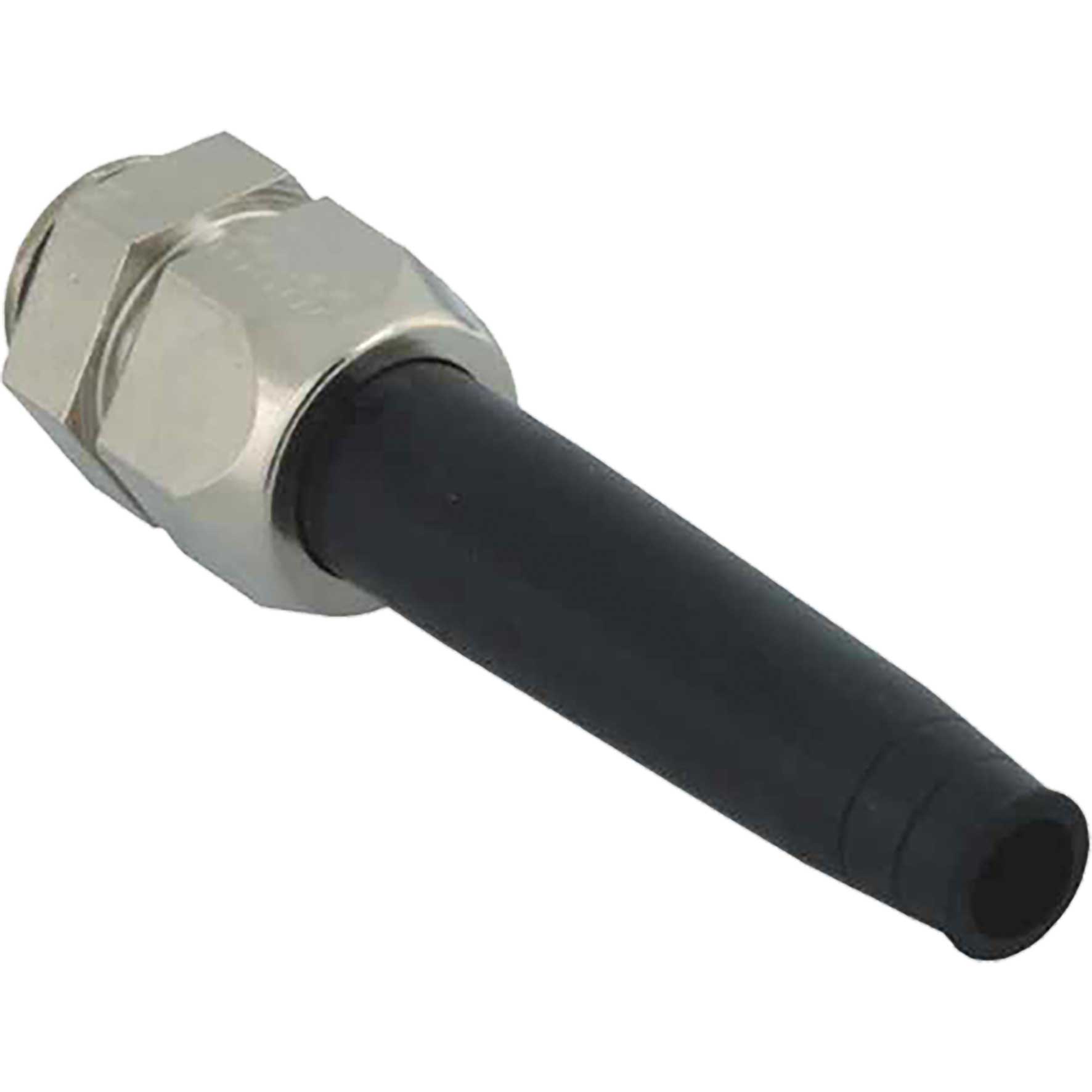 Kabelverschraubung Progress Ms M10x1.5, Kabel Ø 4.0-6.0 mm, mit Knickschutztülle