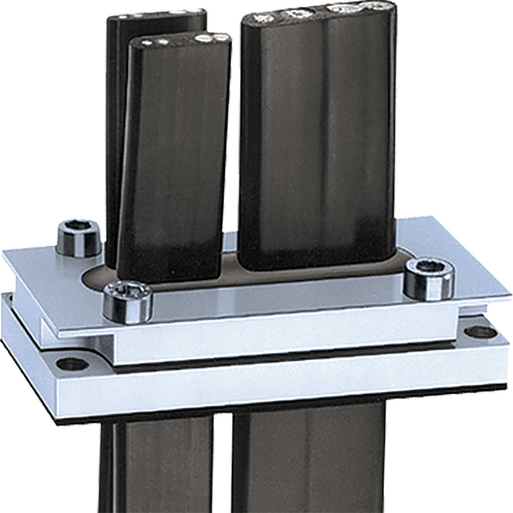 Universal Kabeleinführung Alu, Flachkabel max. 70.0×12.0 mm