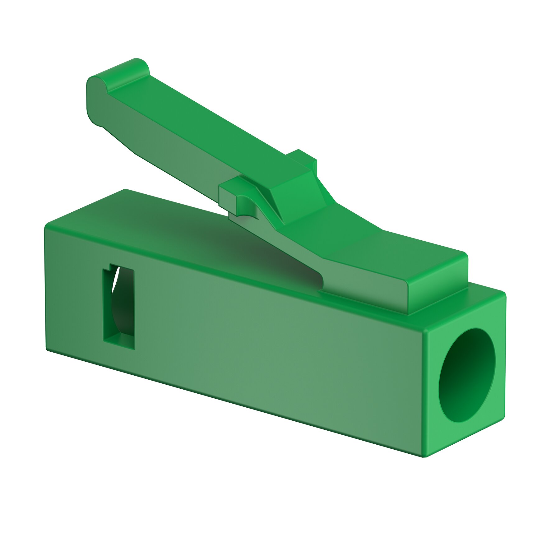 E3S Connect® Steckergehäuse LC/APC Gehäuse, grün
