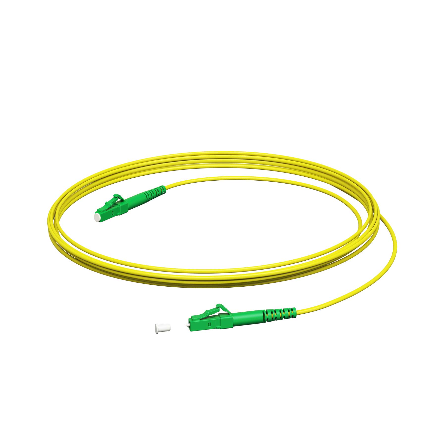 Patchkabel LC/APC-LC/APC, SX, G.657.A2, LSZH, gelb, 3,0 m