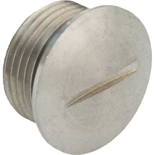 Verschlussschraube Stahl A2 M20x1.5, mit O-Ring NBR, langes Anschlussgewinde