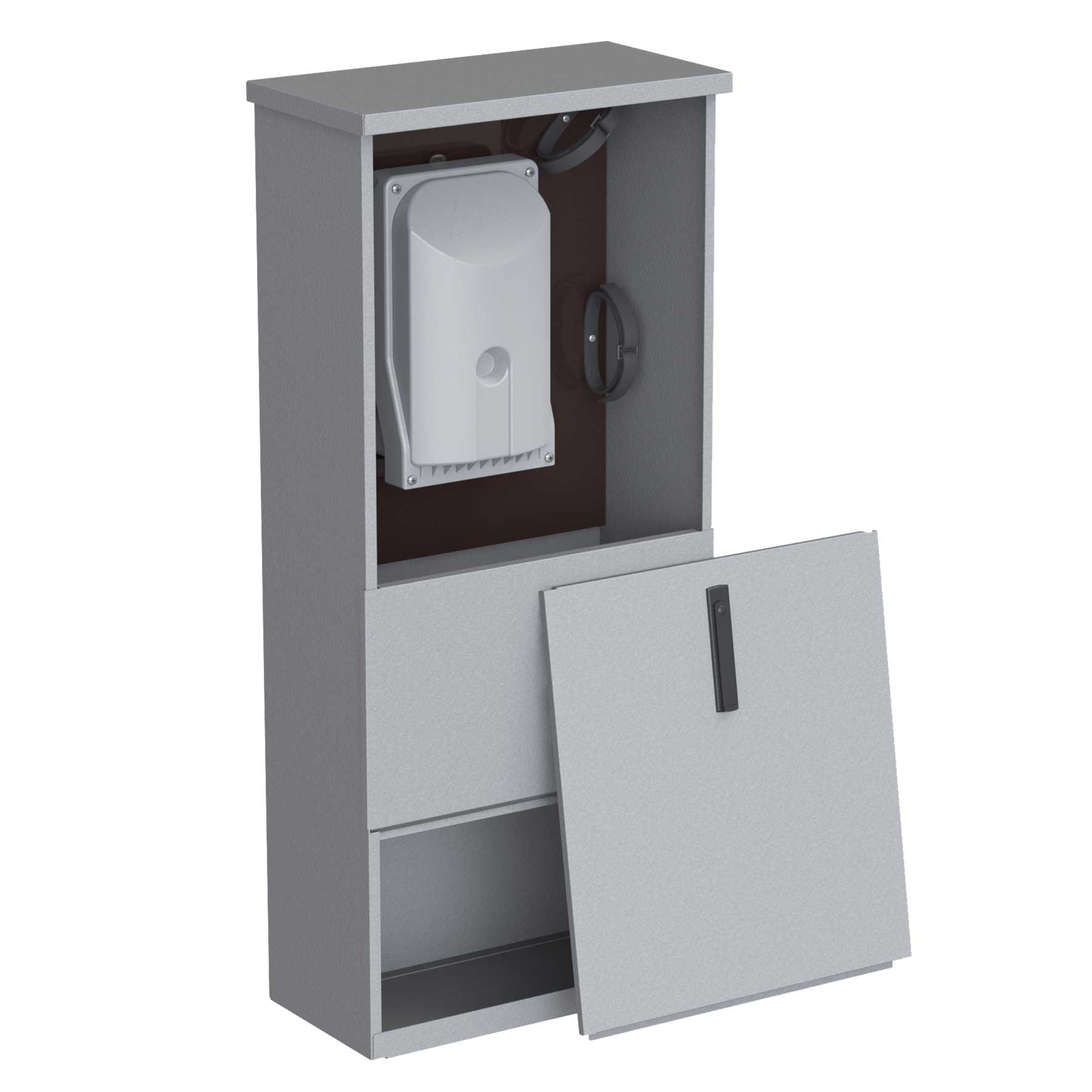 Connectivity Netzverteiler NVt, 96 Fasern, HS, 48 Ausgänge, IP65, 8 mm