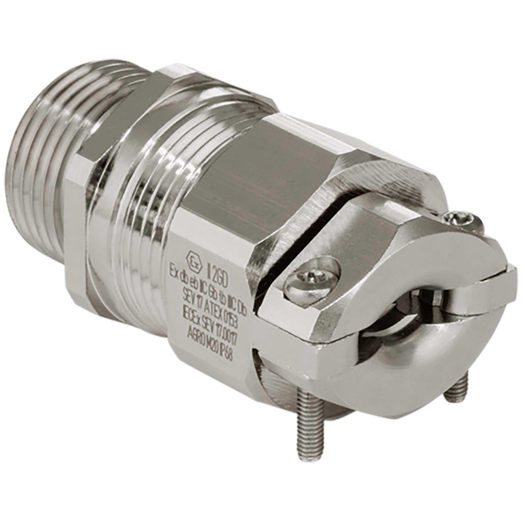 Kabelverschr. Ex Compact Ms KB M16x1.5, Ex d IIC / Ex e II Kabel Ø 3.0-7.0 mm, mit Klemmbacken